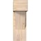 Ekena Millwork Traditional Block Smooth Bracket w/ Offset Brace, Douglas Fir, 7 1/2"W x 18"D x 22"H BKT0806X18X22TRA05SDF - alternate 2
